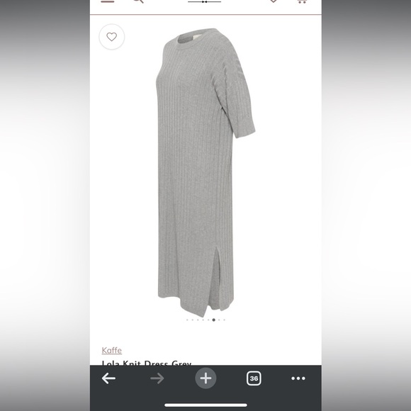 LOLA dress from danish brand Kaffe. - Picture 1 of 4